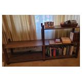 Step Book Shelf 30 X 68 X 14 w/ Contents ~ Books ~