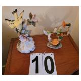 2 Bird Figures ~ One is Humming Birds