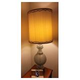 Blue Base Table Lamp 48"