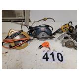 Dewalt Screw Gun ~ B&D Power Saw ~ Dormeyer 4" Saw