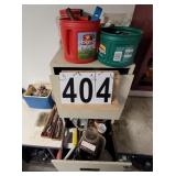 2 Drawer File Cabinet w/ Contents ~ Nuts ~ Bolts