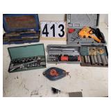 Solder Gun ~ Ratch and Sockets Sets ~ Chisels ~