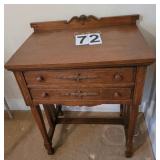 Oak Sewing Machine Cabinet