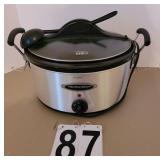 Hamilton Beach Slow Cooker (Powers On) Handle