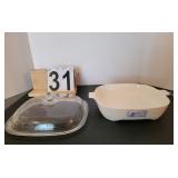 Corning Ware Amana Radar Range Browing Skillet w/
