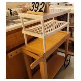 Tea Cart ~ Organizer Shelf ~ Contents Under