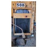 Radiator (39 Buick?) ~ Transmission ~ Drive Shaft