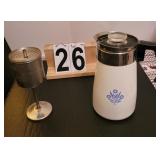Corning Ware 9 Cup Percolator (Complete) Corn Flow