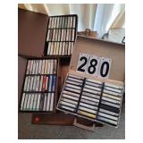 3 Cases of Cassettes ~ Some Recorded ~ Some Empty