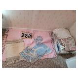 Rag Rugs ~ Tote w/ Table Cloths ~ Some Baby