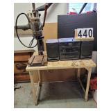 Drill Press ~ Shop Radio ~ Work Table