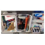 Camping Supplies ~ Tarp ~ Power Strip ~ Plates ~