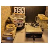 Deep Fryer ~ Sun Beam Blender ~ Munsey Oven