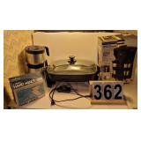 Rival 11 X 15 Electric Skillet ~ Durabrand Coffee