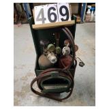 Small Tank Cutting Torch w/ Gauges ~ Tanks