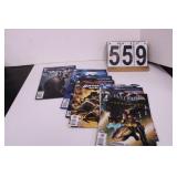 Flat W/ Batman Comics