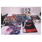 Flat W/ Comics Includes Batman & Robin