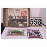 Flat W/ Mark Ma Quire Memorabilia