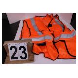 BNSF Safety Vest Size Super Jumbo