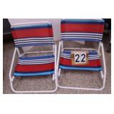 Pair of Beach Chairs
