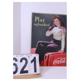 Coca Cola Sign 16" X 11.5"