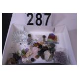 Amethyst Cluster & Other Stones