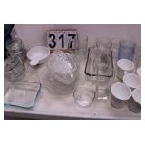 Glassware w/ Coffee Cups ~ Small Bowls ~ Glasses ~