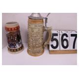 Budweiser Steins UNK Years