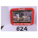 Coca Cola Tray 13" X 17.5"