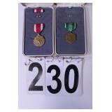 Pair of Merit Service Medals
