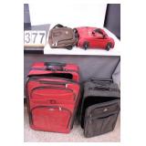 4 Luggage Bags (Various Brands)