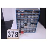 Plastic Organizer W/ Contents