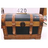 Camel Back Chest  21" T X 30" L  X 18.25" D