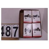 (4 Hallmark) Harley Davidson Ornaments