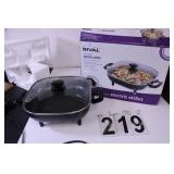 Rival Electric Skillet (Works)
