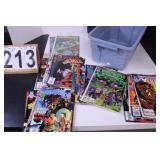 Small Blue Tote w/ Comic Books w/ X-Men