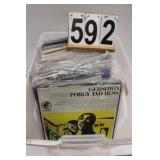 Clear Tote of Records w/ Gershwin Porgy & Bess