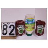 2 Bottles of Heinz Pickle Ketchup EXP 4-25 ~