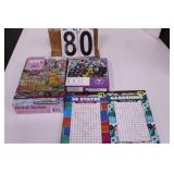 2 Puzzles & 2 Word Search Books