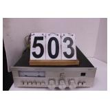 Drake ESR 24 Receiver Powers On