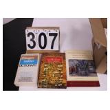 Box of Books w/ Hebrew & English Dictionary