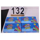 4 Boxes of Jolly Rancher Freezer Pops EXP 8/2025