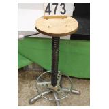 Stool Made W/ Some Car Parts 38"