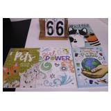 4 Coloring Books w/ Cats & Dogs