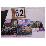 3 Puzzles w/ Bicycle Puzzle