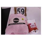 Sherpa Size Large ~ Girls Socks