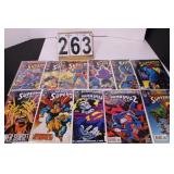 Group of 11 Superman Comic Books