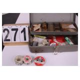 Metal Toolbox w/ Solder ~ Other Items