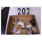 Flat of Costume Jewelry w/ Timex Watch