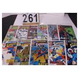 Group of 11 Superman Comic Books